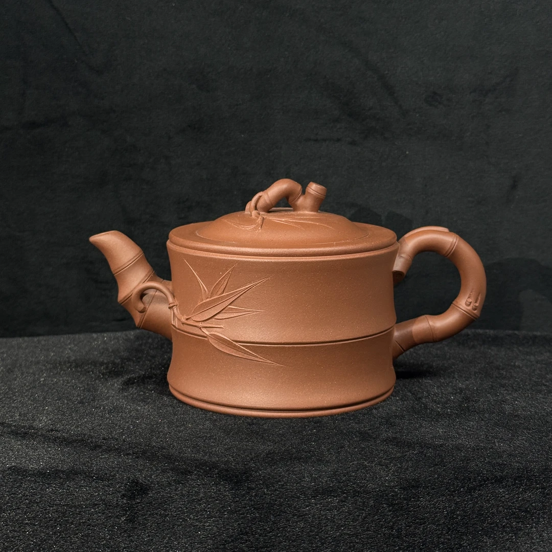 40/CXL205/陈夕良/紫砂壶竹段/底槽清