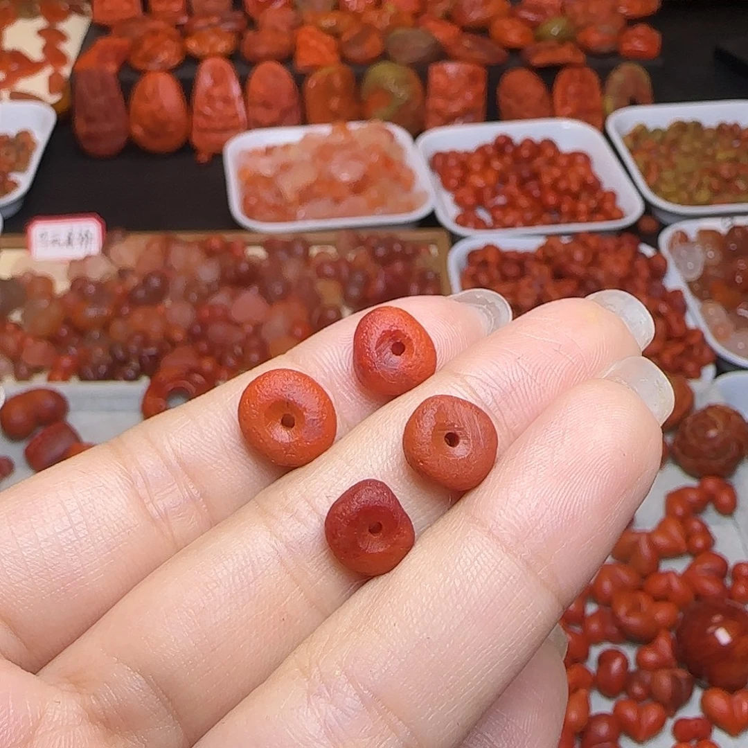 南红玛瑙未镶嵌吊坠(不含链)
