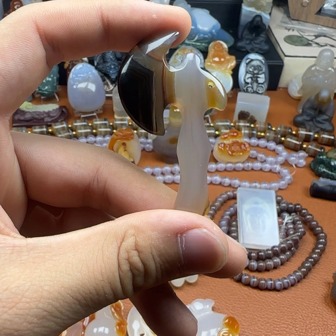 玛瑙/玉髓未镶嵌颈饰