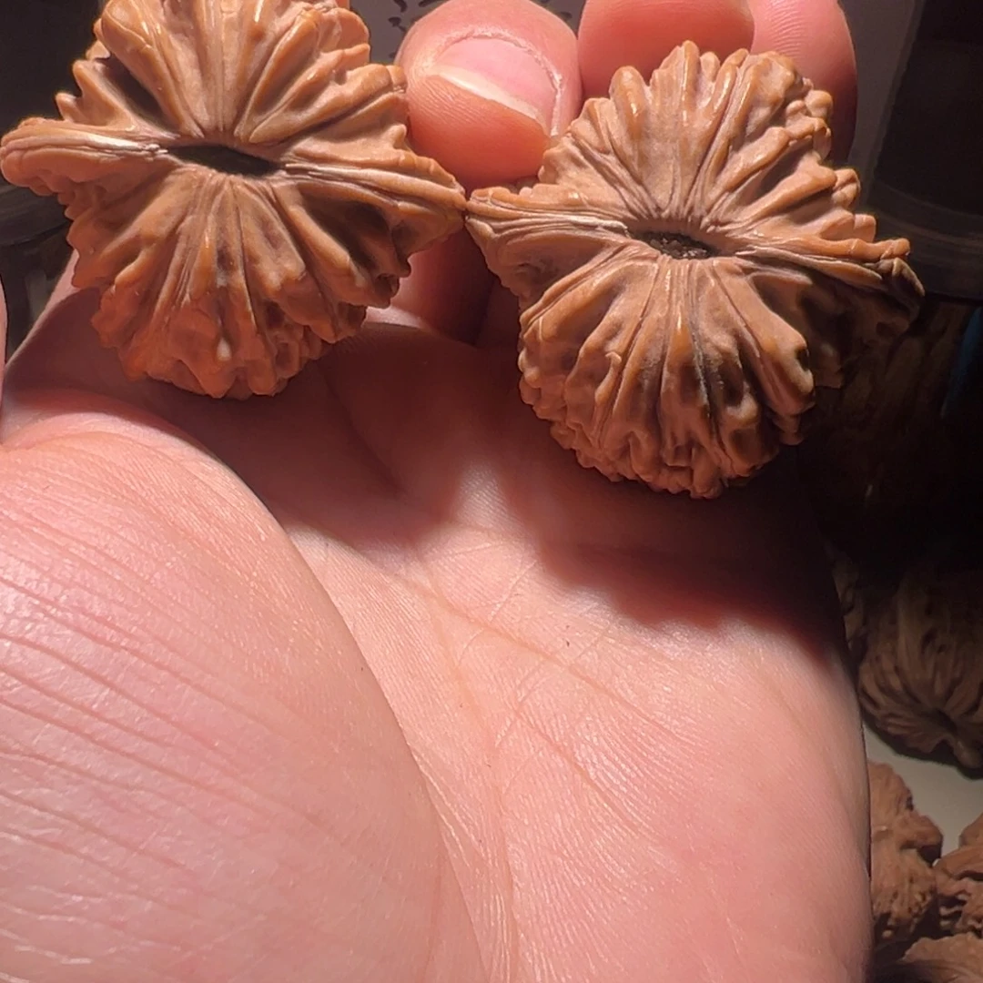 把件文玩核桃42尺全品平谷四座楼