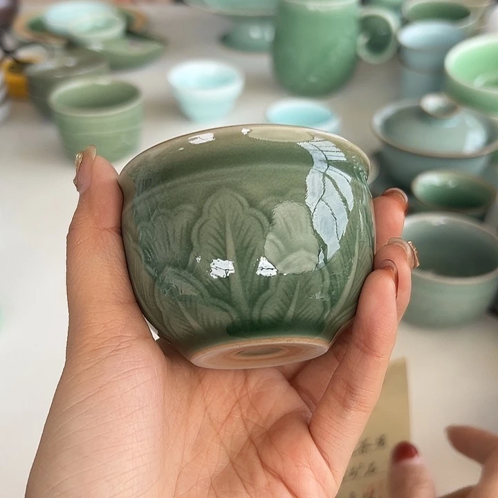 小米茶器龙泉青瓷
