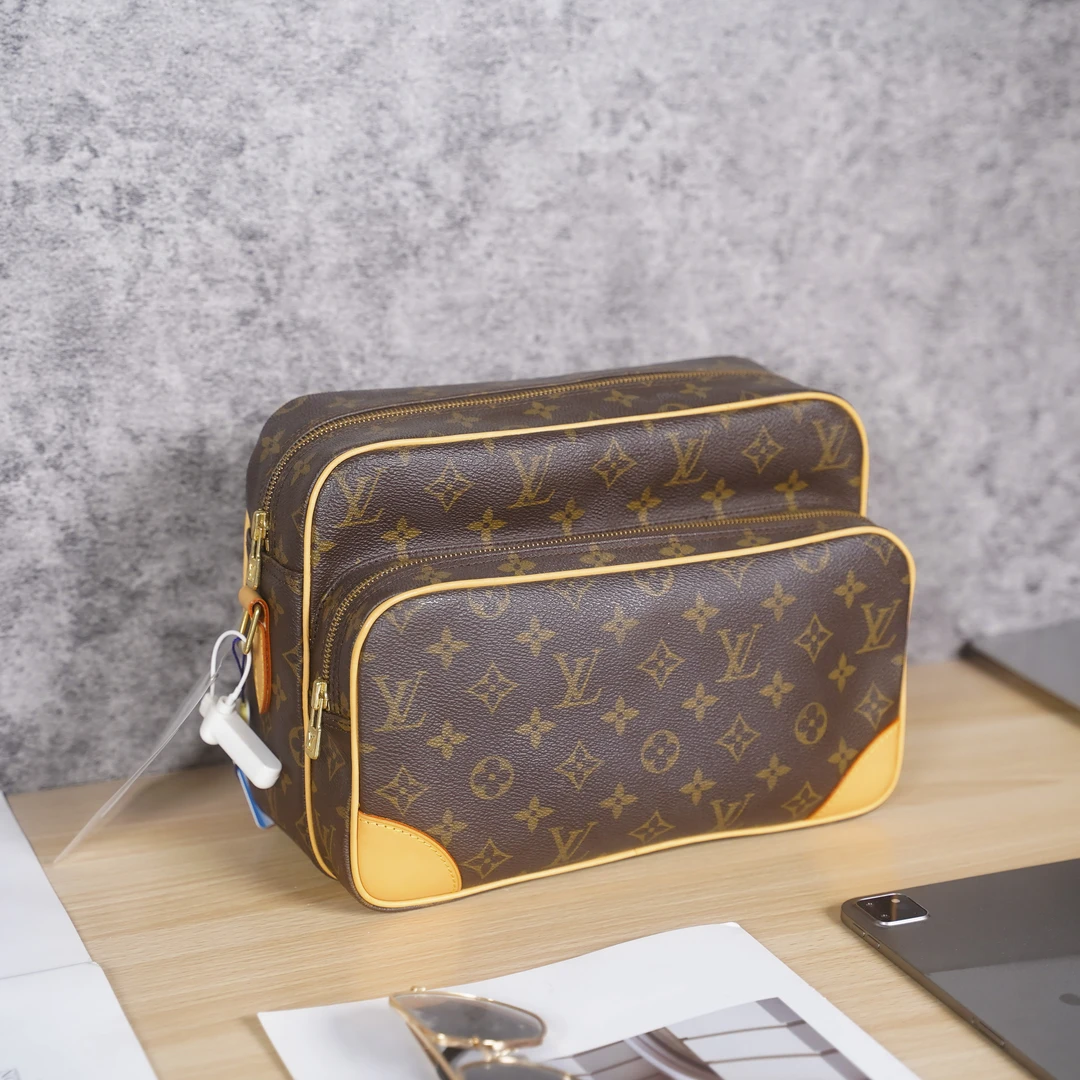 修复品LV/路易威登中古横版双层相机28奢侈 男包精选