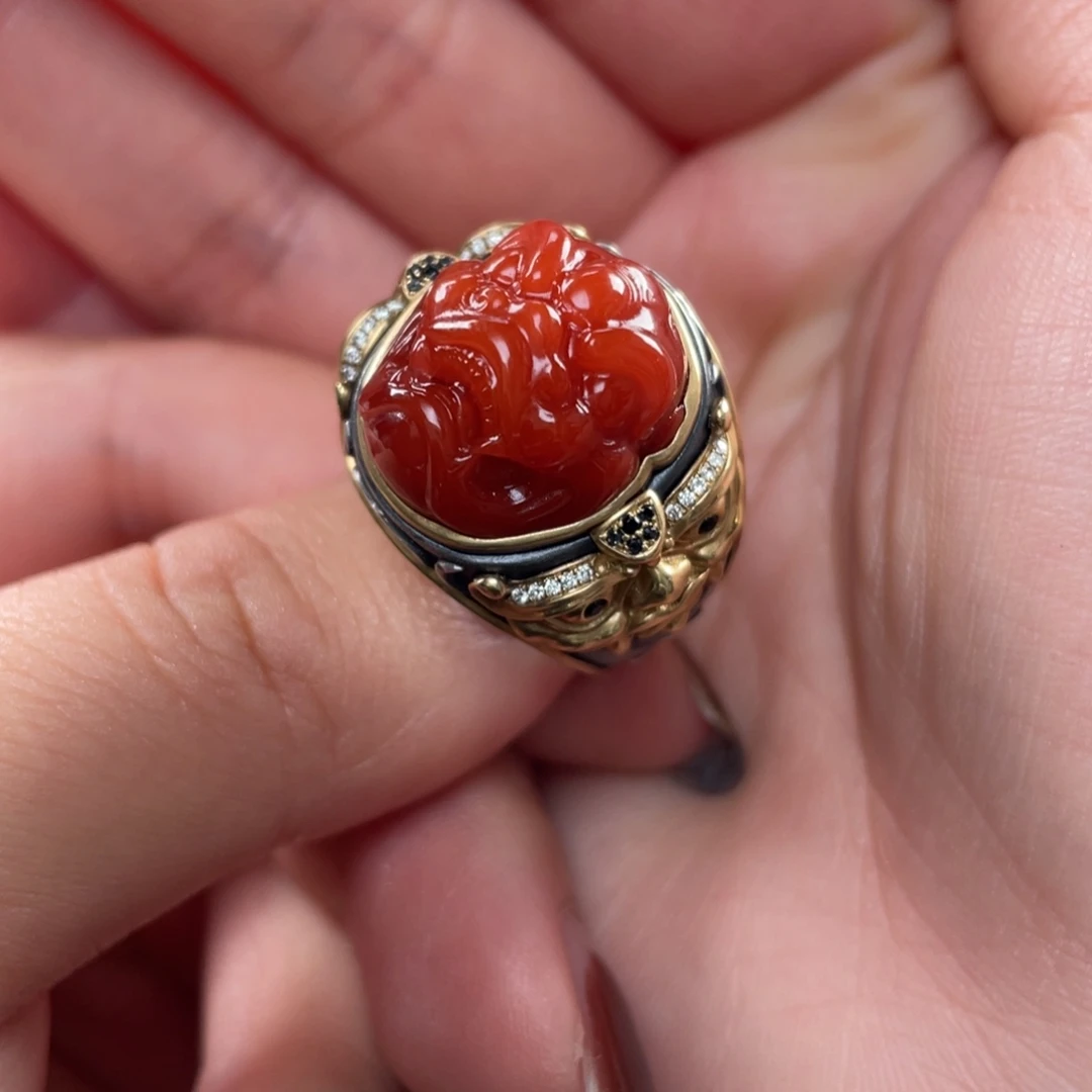 干***于定制南红玛瑙未镶嵌