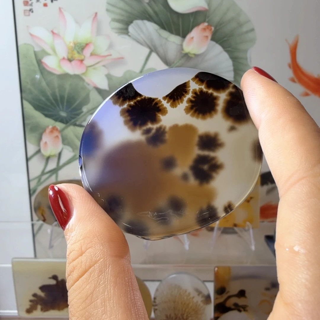 玛瑙/玉髓吊坠(不含链)未镶嵌66