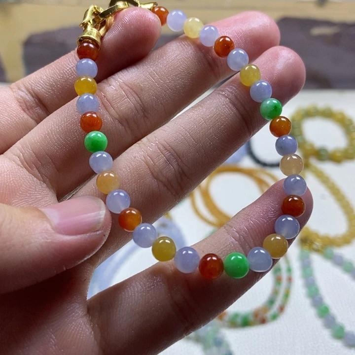 定制翡翠未镶嵌缅甸翡翠A货卡5.3