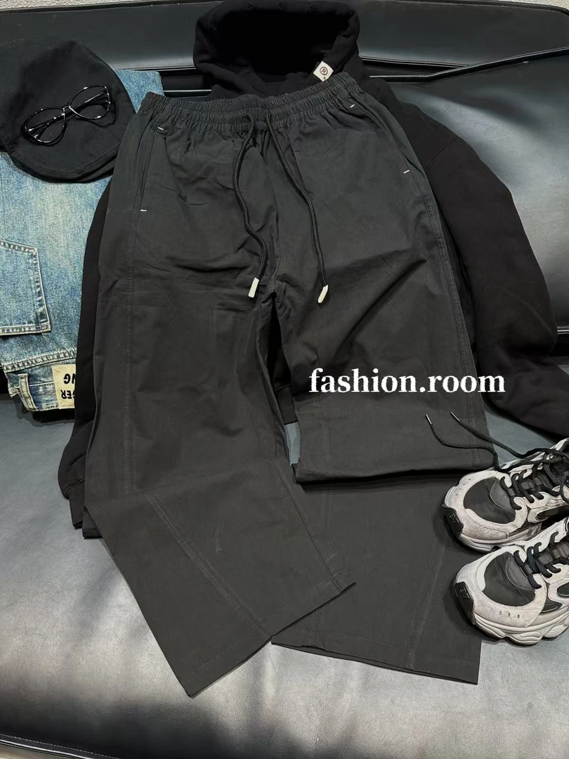 【古崎】春夏季女款休闲裤高品质阔腿舒适透气休闲裤#240109