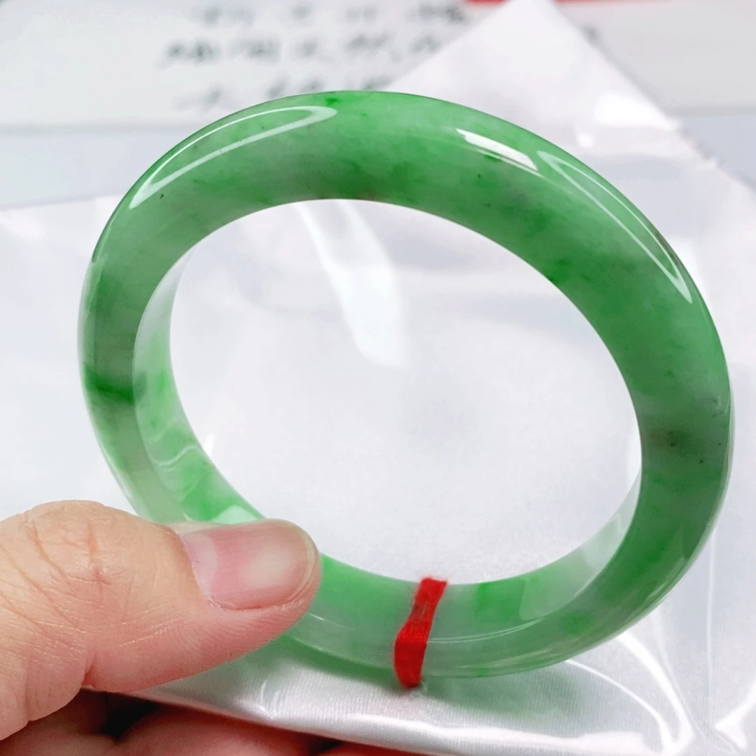 未镶嵌手镯翡翠57圈口