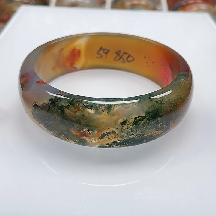 手镯玛瑙/玉髓未镶嵌原**此