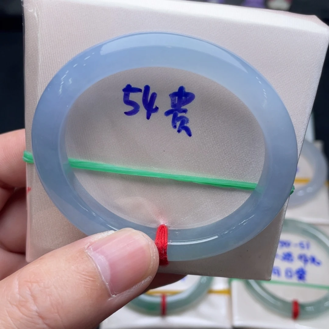 翡翠未镶嵌手镯翡翠手镯36