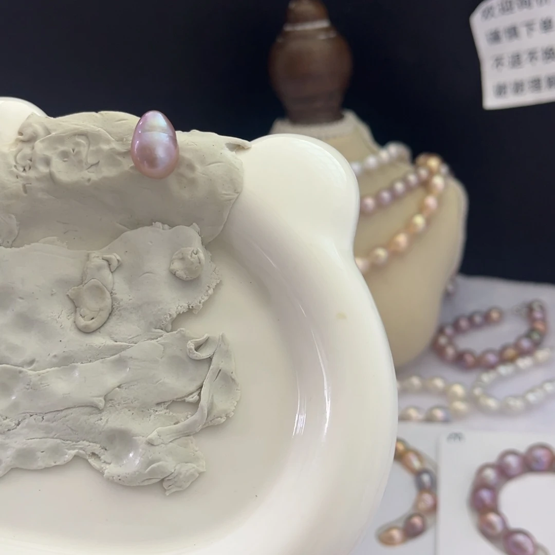 银S925镶嵌手绳淡水珍珠