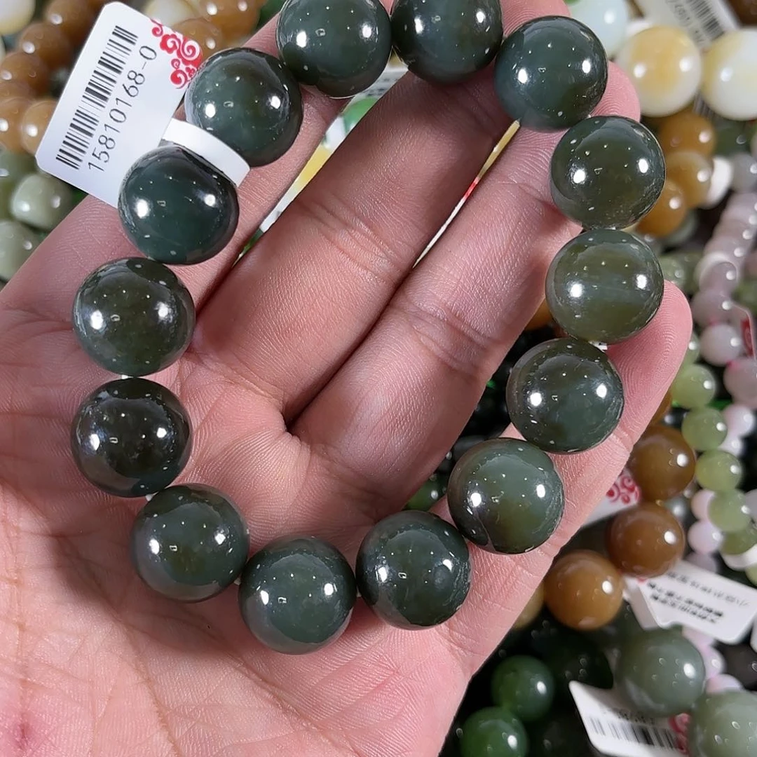 和田玉手链未镶嵌W198