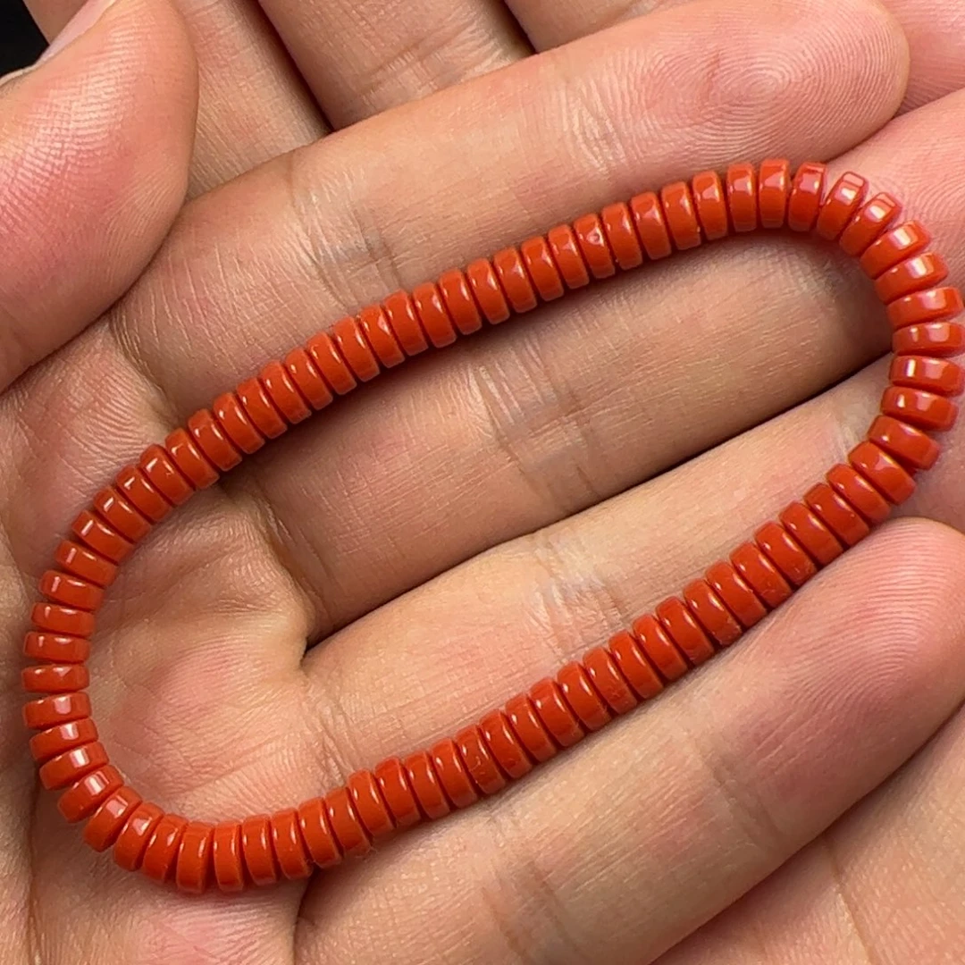 未镶嵌隔片手串南红玛瑙
