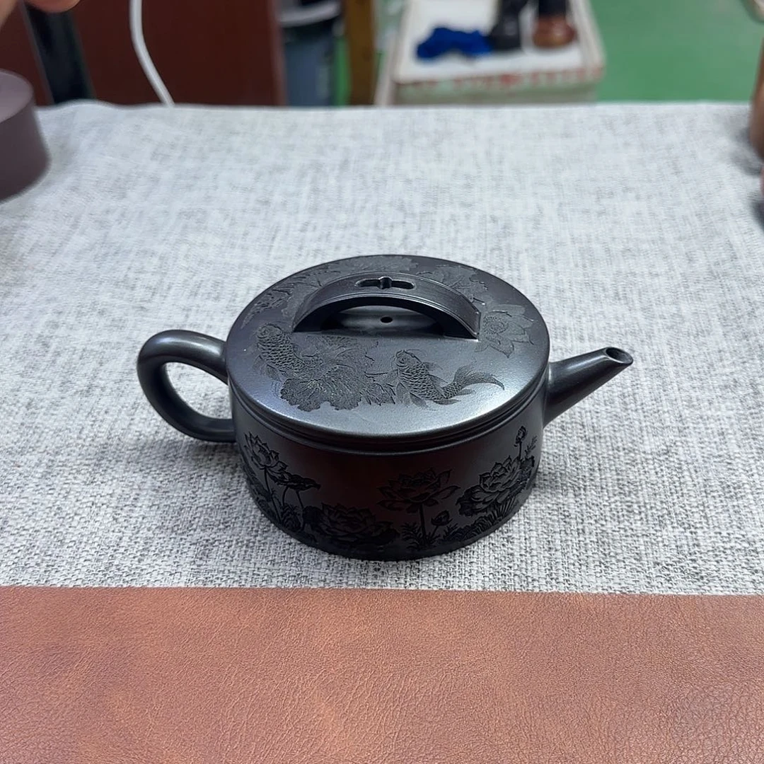 紫砂茶壶民间手艺人全手工制作