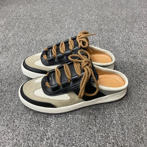 未使用 LouisVuitton/路易威登 仅试穿/37码/半拖/BF01024