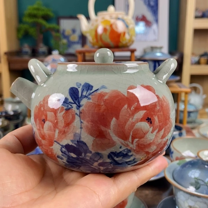 瓷片鱼*悦手工制作工艺精湛等特点