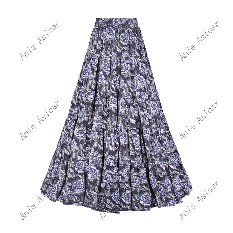 Q4010秋季新款洋气漂亮气质显瘦高级小众A字半身裙裙子