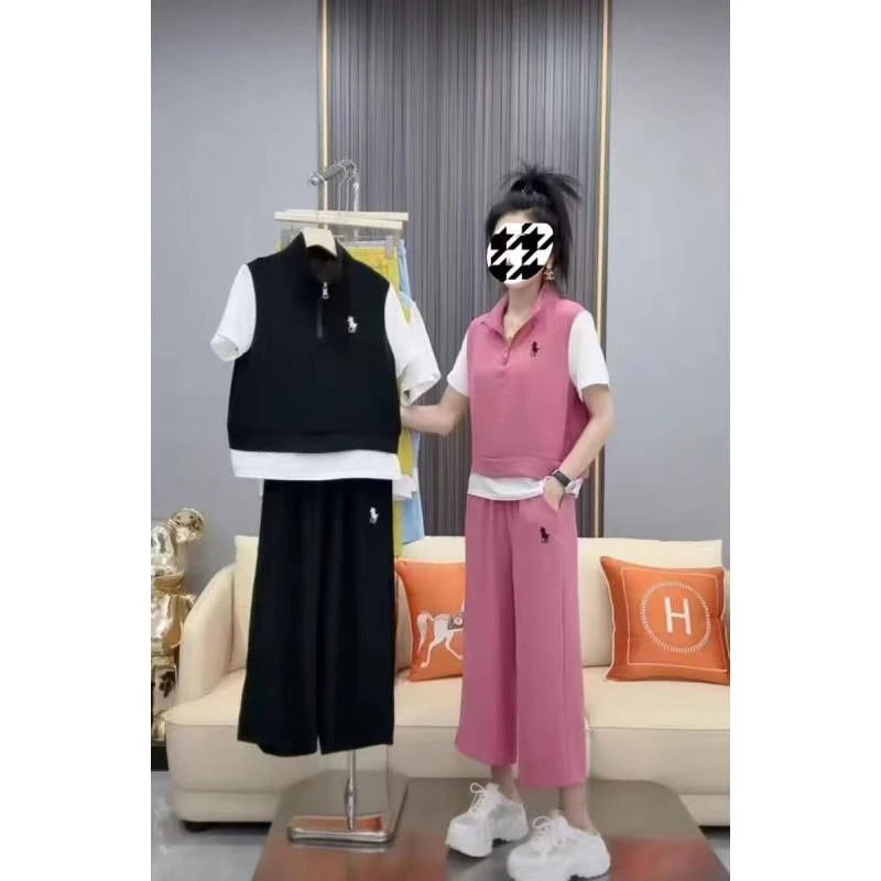 7081假两件时尚套装