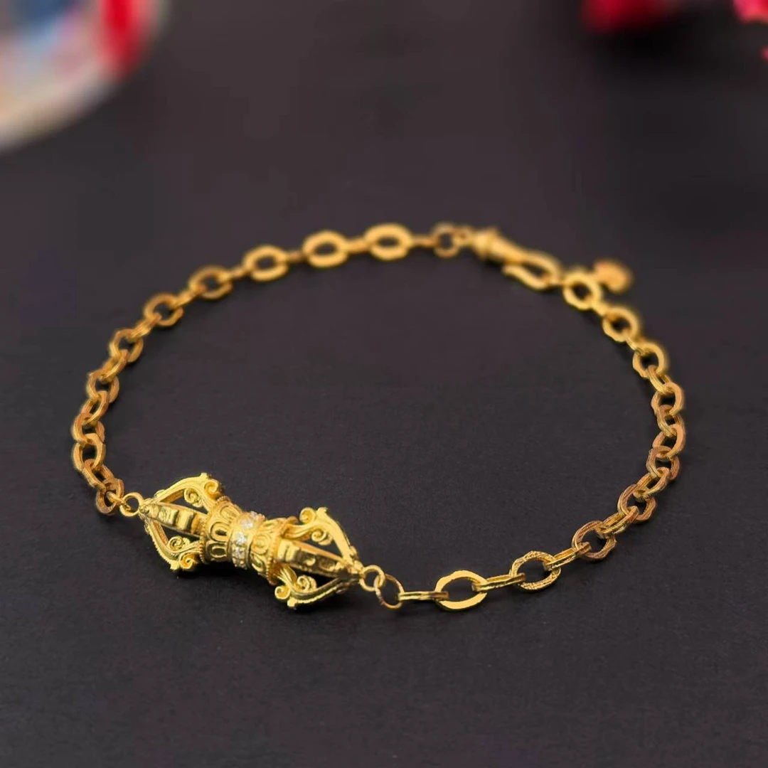 [琪钰] 18K金杵杵手链-L240121950