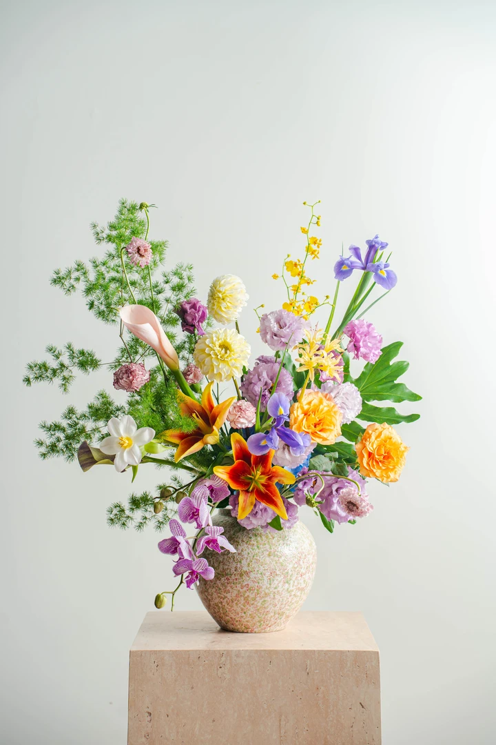 【月桂暖香】Lin花花原创设计鲜花花束搭配昆明家用高品质瓶插花