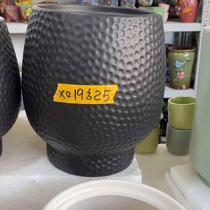 摆件陶盆有孔 微瑕介意勿拍