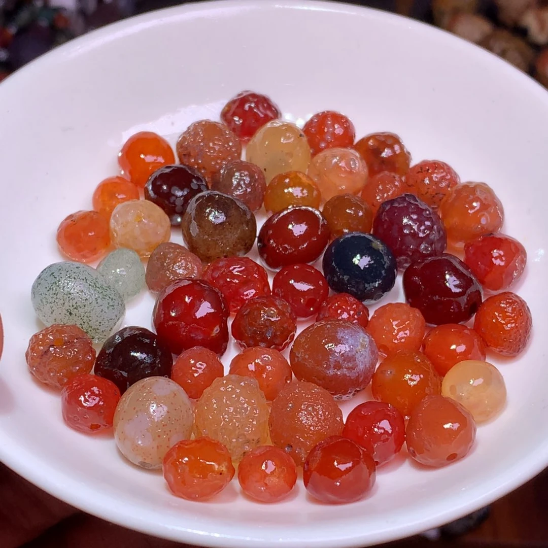 未镶嵌玛瑙/玉髓珠宝半成品