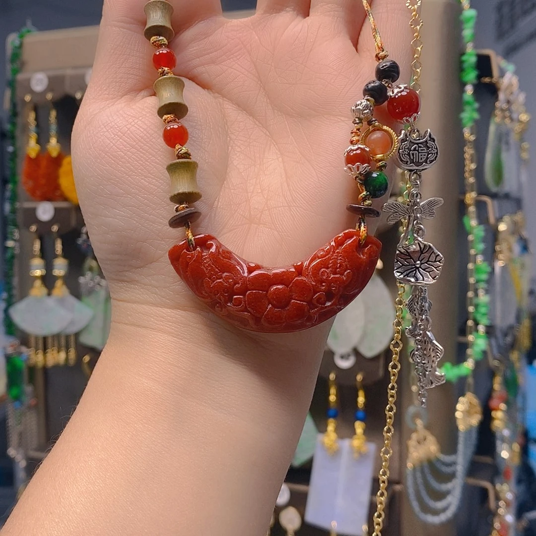 颈饰未镶嵌翡翠翡翠