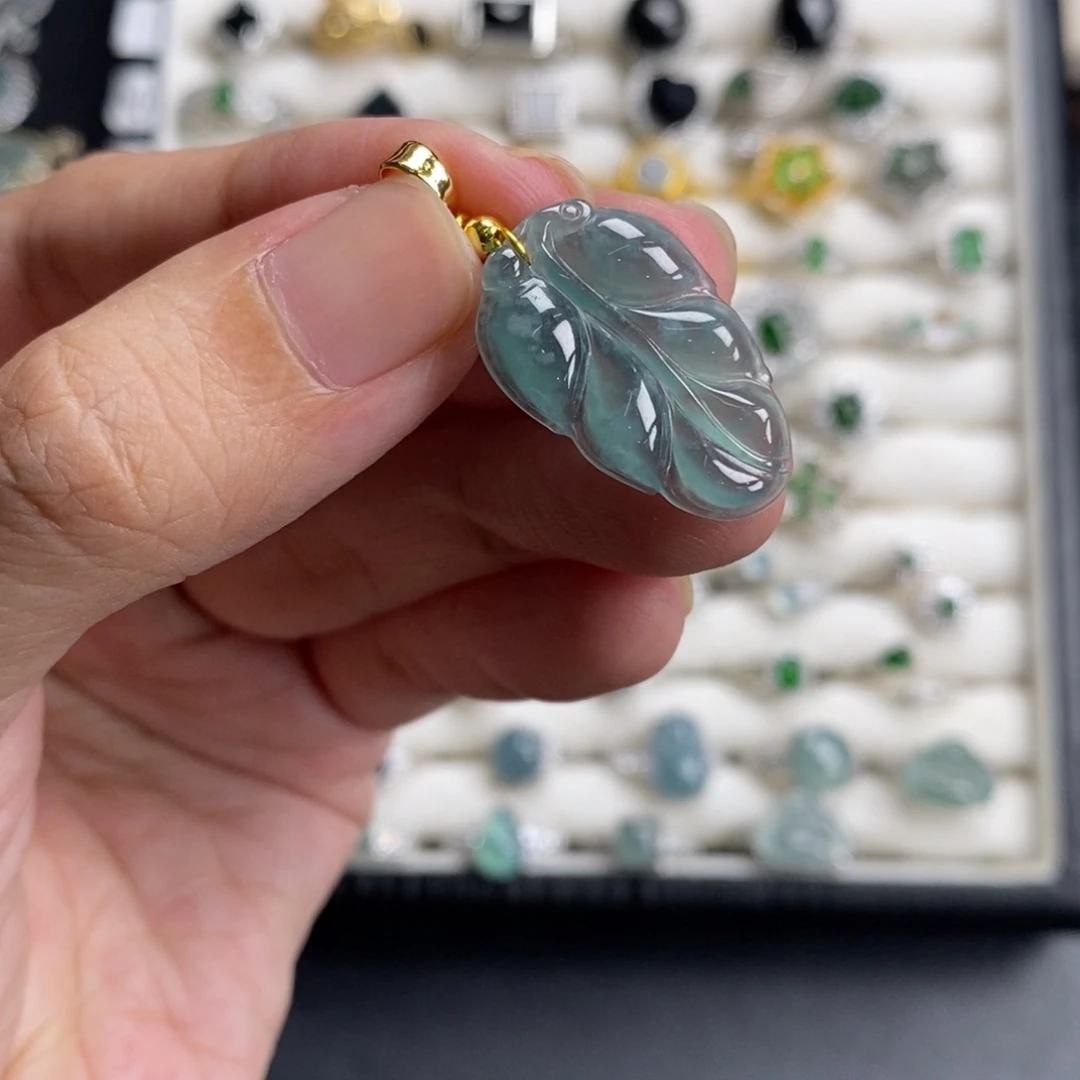 未镶嵌挂件翡翠翡翠