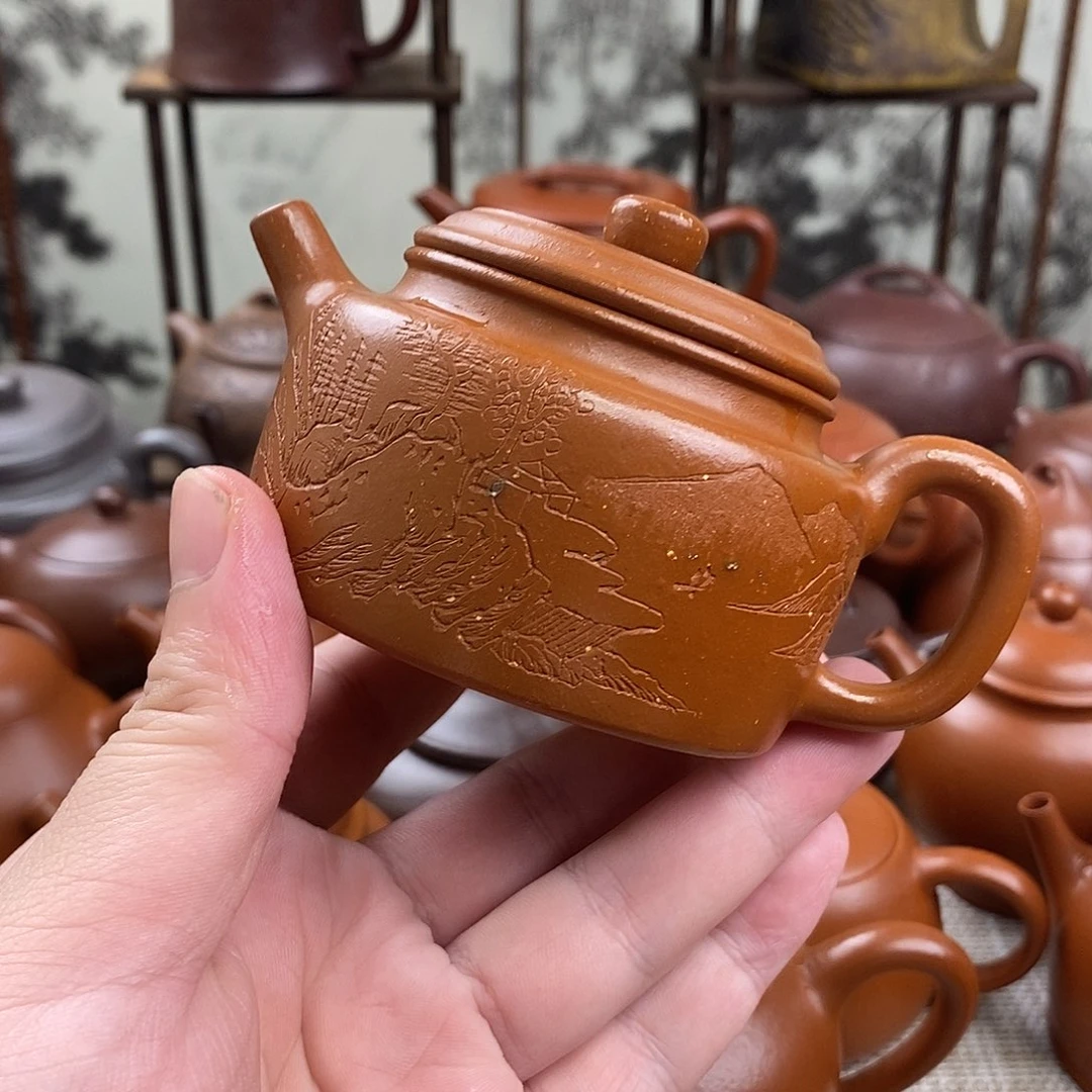 前***：茶壶紫砂宜兴紫砂