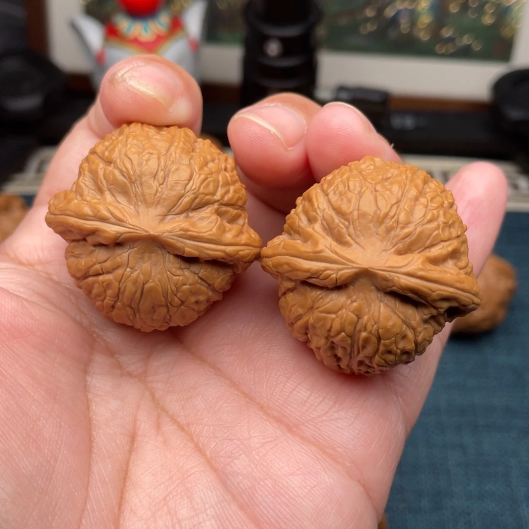 把件文玩核桃全品瓷皮乾隆磨37