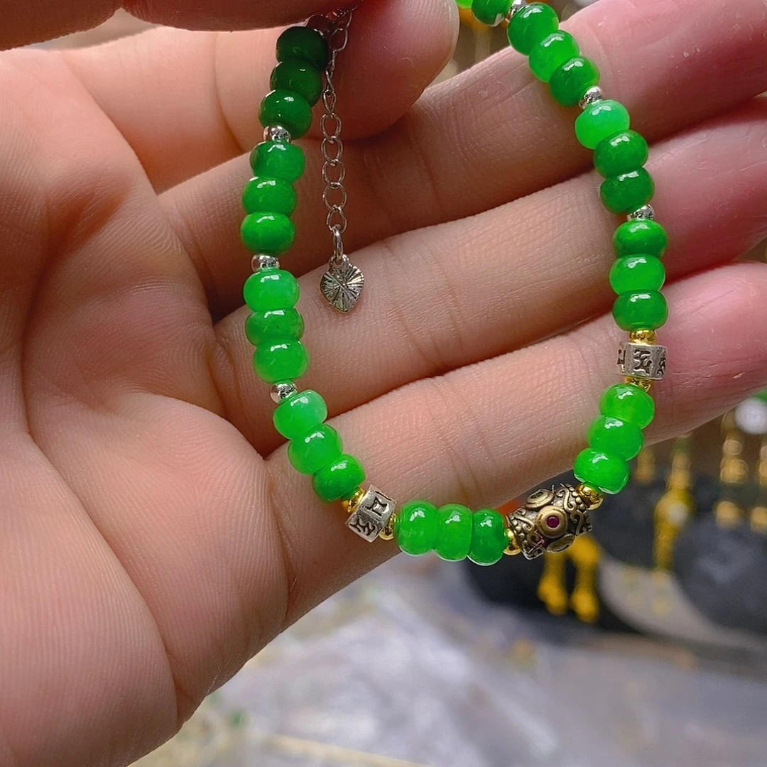 翡翠合金耳饰翡翠