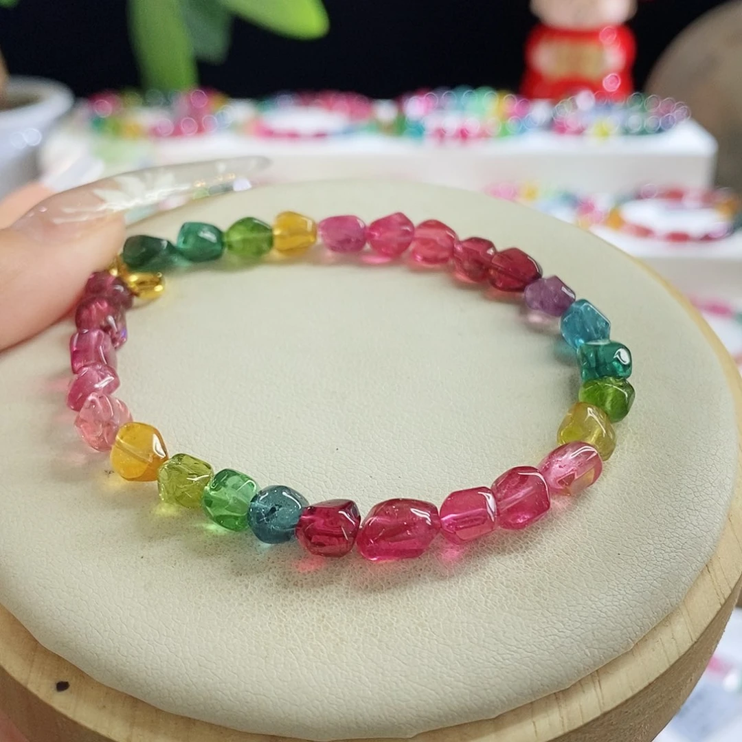 未镶嵌手链碧玺戒面