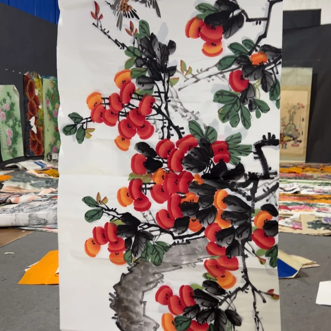 国画国画作品画心一张