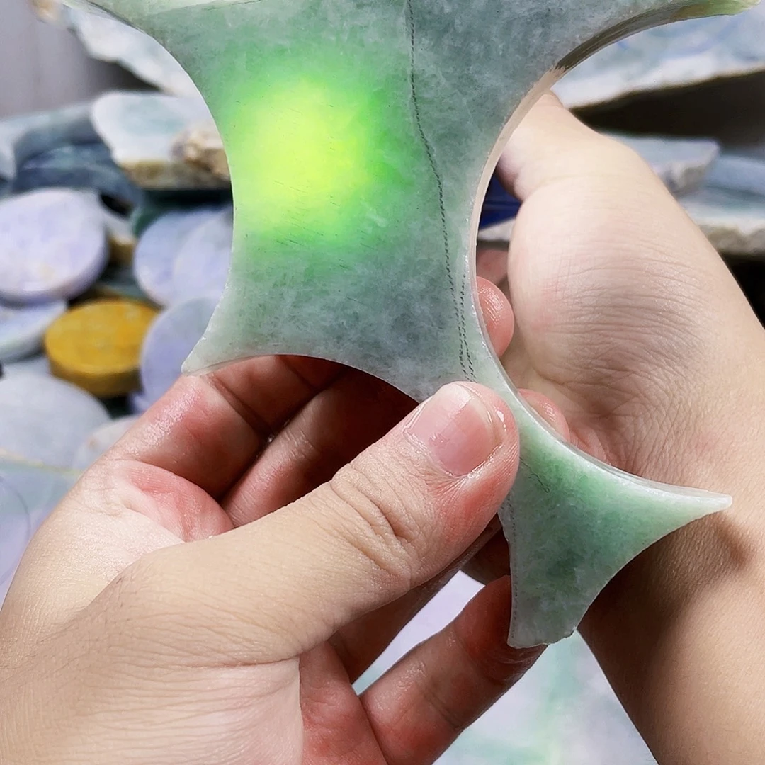 未镶嵌挂件翡翠翡翠A货