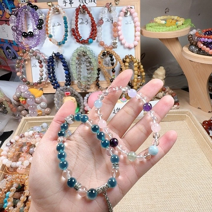 石英质玉手链未镶嵌