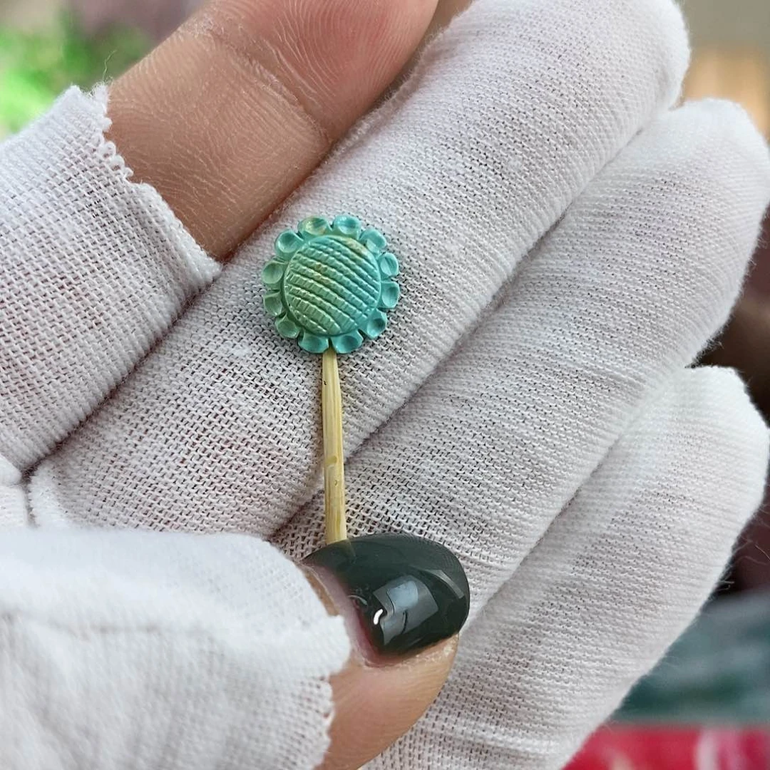 绿松石珠宝奇石未镶嵌