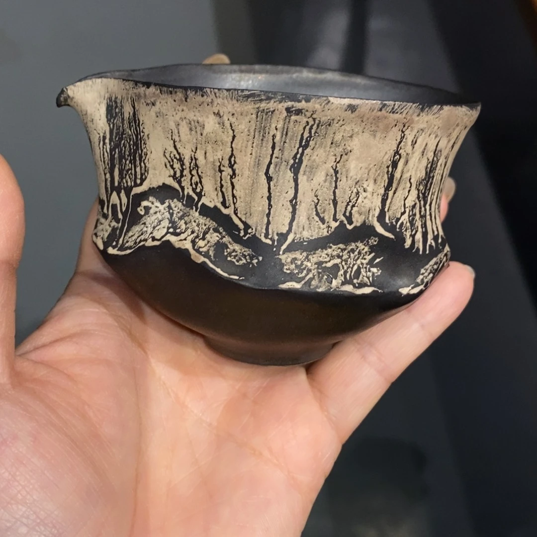摆件快****兽仟户烧严选茶器