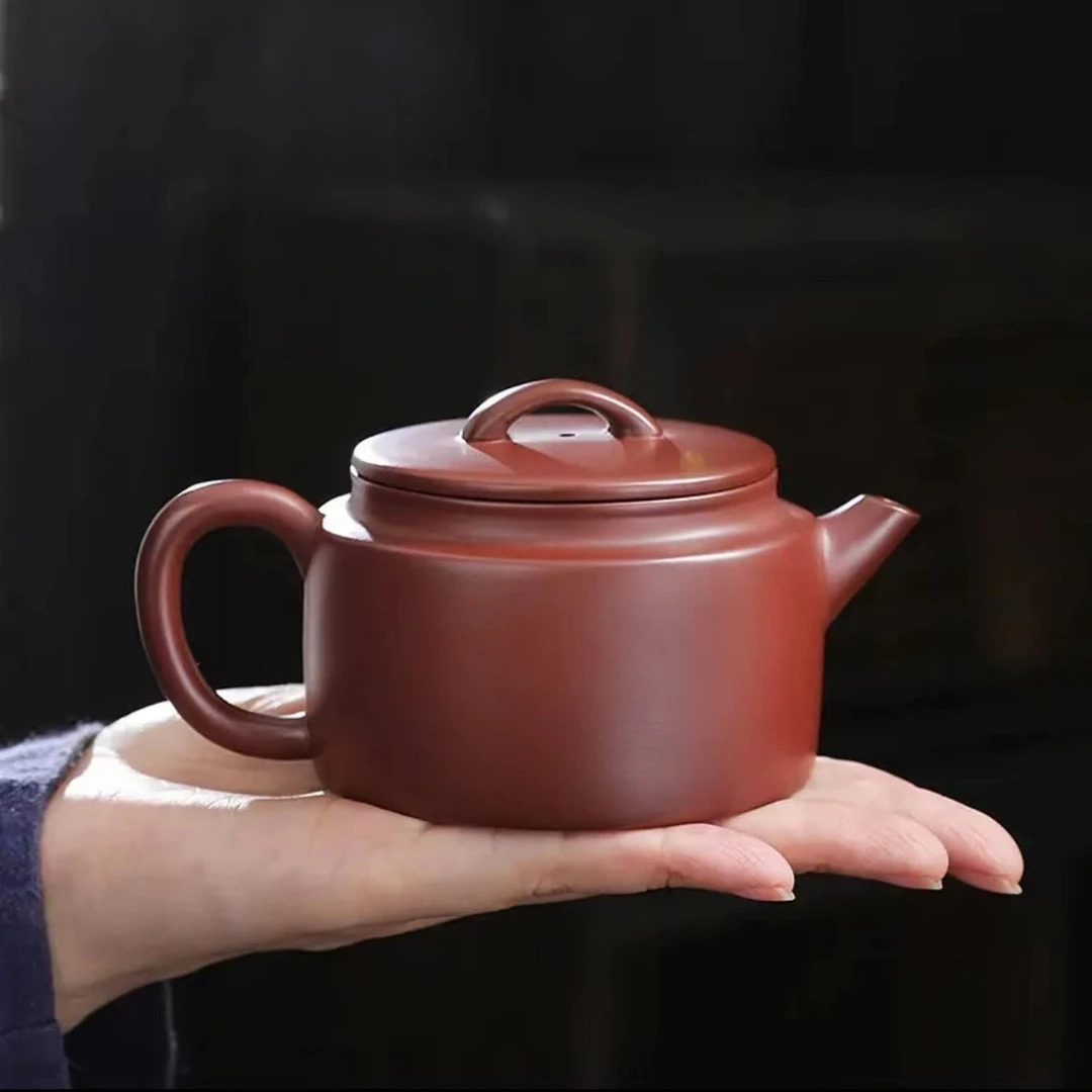 紫砂壶紫砂壶家用正宗汉瓦如意高档紫砂壶大容量茶壶全套