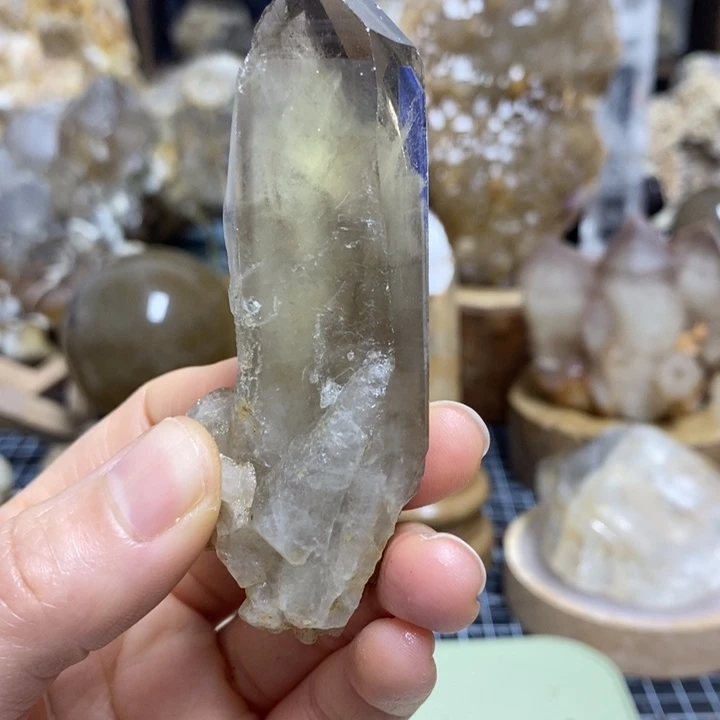 水晶水晶柱未镶嵌