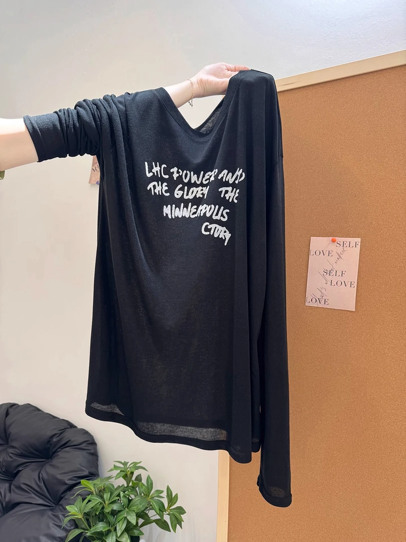 韩系高级感空调罩衫长袖女夏季宽松韩版薄款微透防晒衫T恤上衣潮