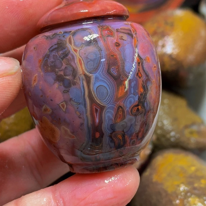 玛瑙/玉髓合金珠宝奇石