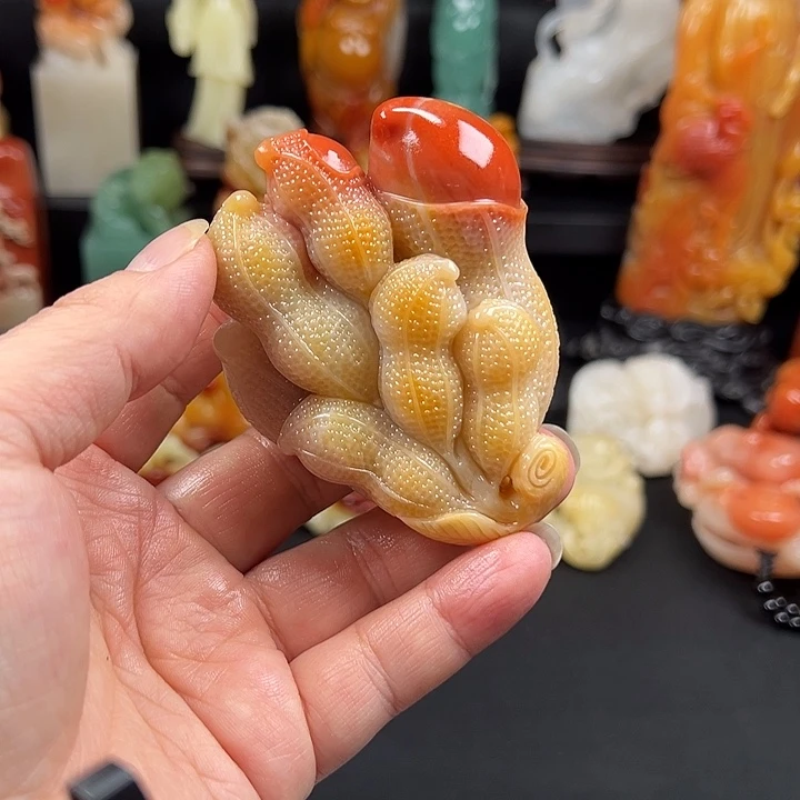 寿山石老性芙蓉石