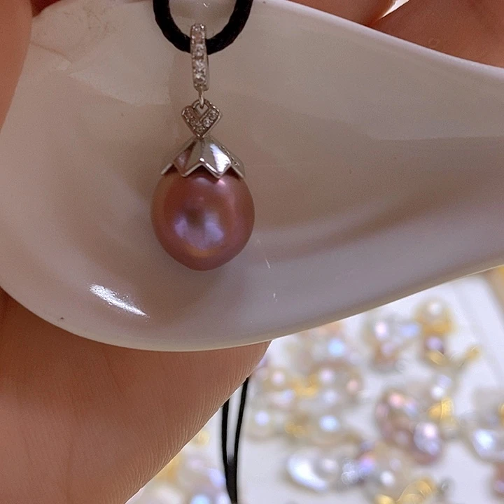 淡水珍珠未镶嵌颈饰381