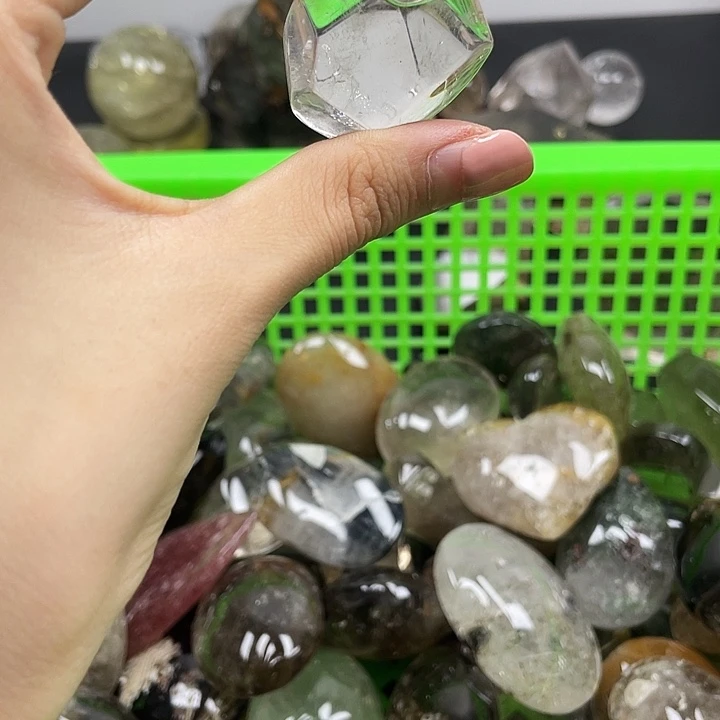 珠宝半成品水晶未镶嵌376水晶石