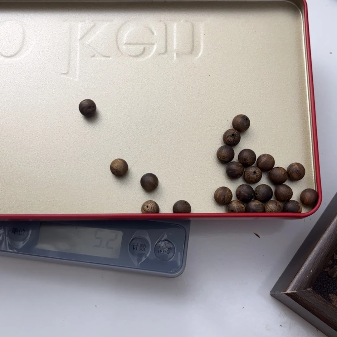 沉香珠子散珠08沉香5克