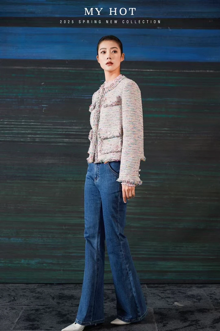 「华家曼品牌」春节小香风外套时尚气质