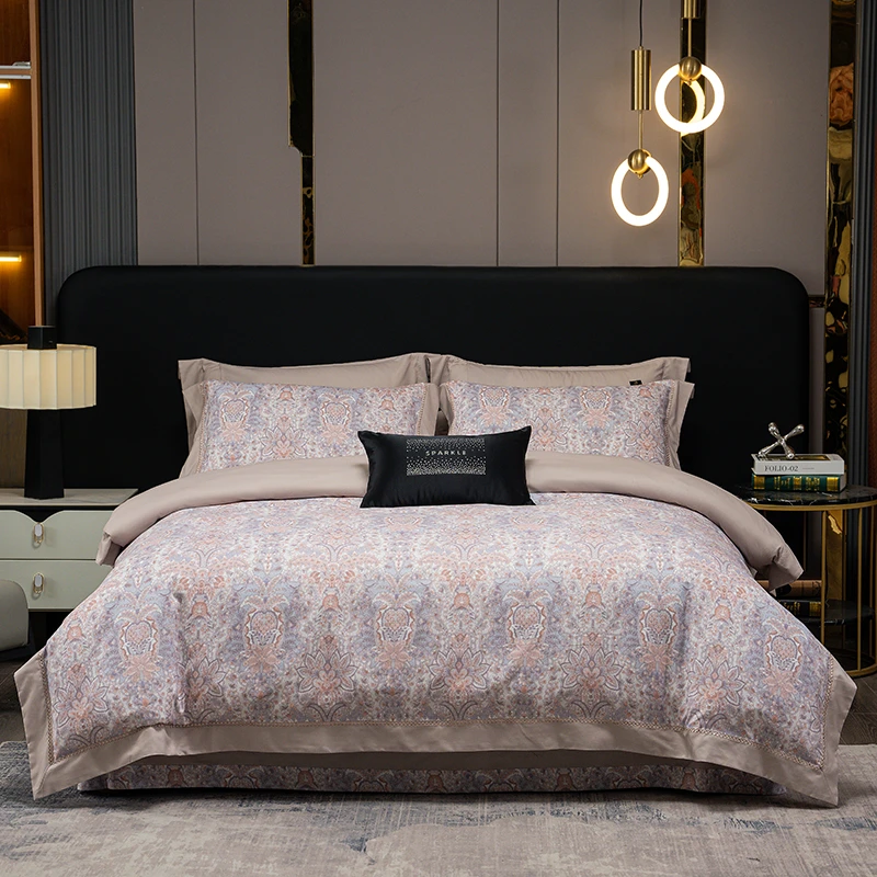 【专柜断码】高端超柔顺滑超细旦亲肤四件套-繁华