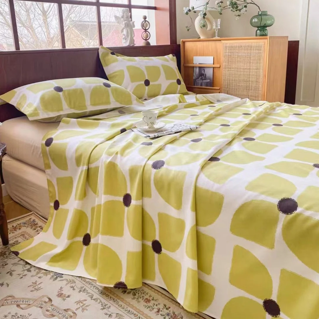 【风信子】山东原棉老粗布床单2*2.3±5大帆布新款舒适透气