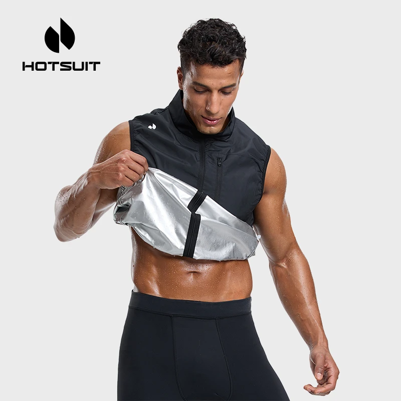 HOTSUIT/后秀暴汗马甲2025新款组合链接专业训练拳击运动体能服