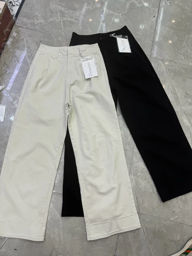 6153时尚柔软九分休闲裤