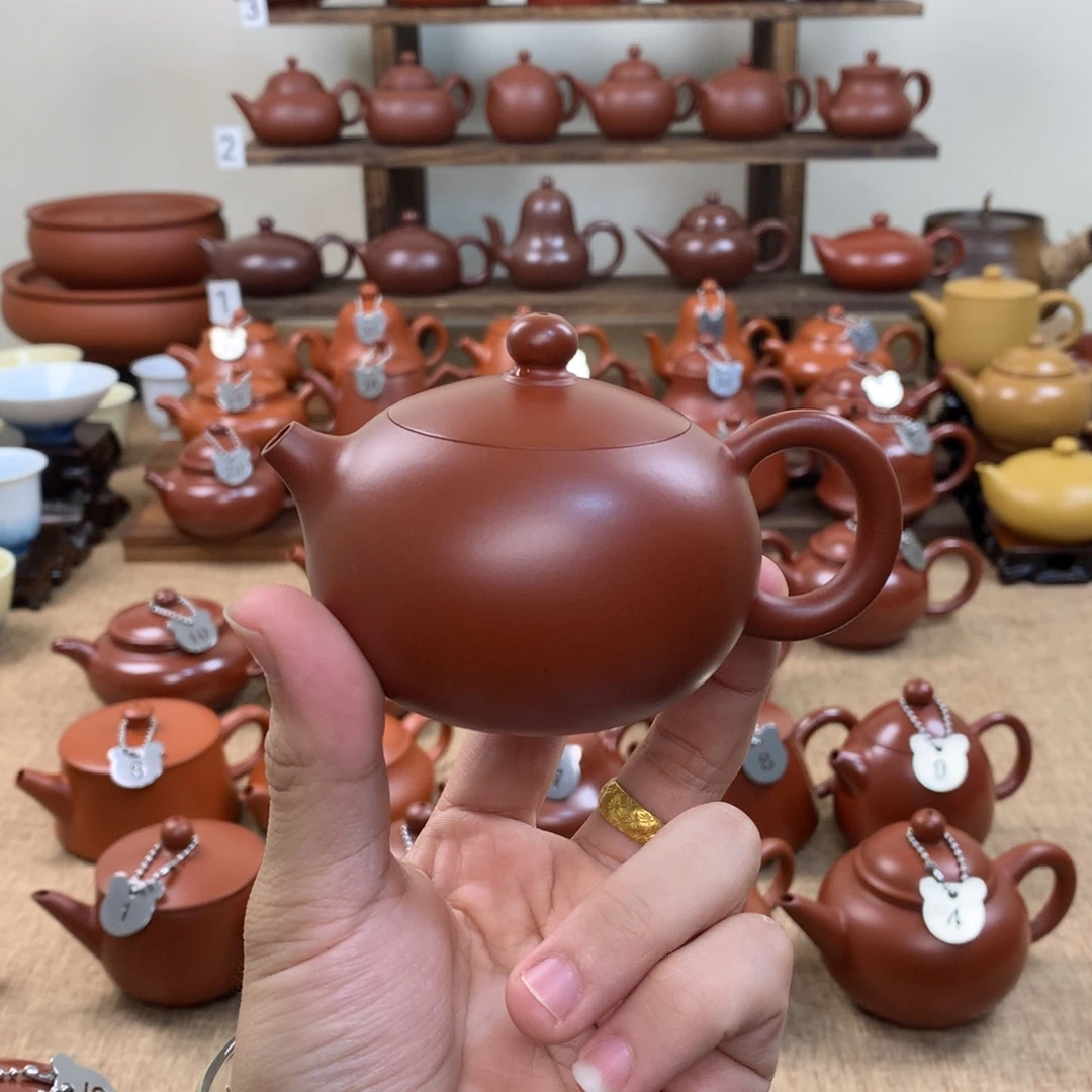 延***续潮州原矿朱泥西施壶110c